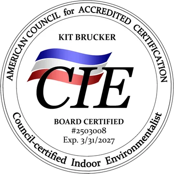 Certified Indoor Environmentalist (CIE) seal